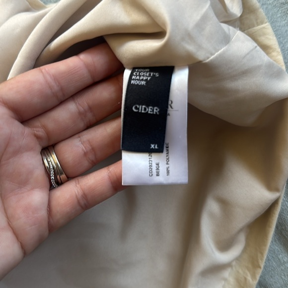 Cider Cream Halter Dress - Picture 6 of 7